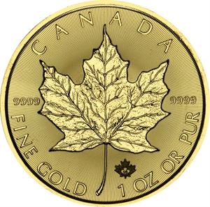 Picture of 1 oz Gold Maple Leaf Special Price